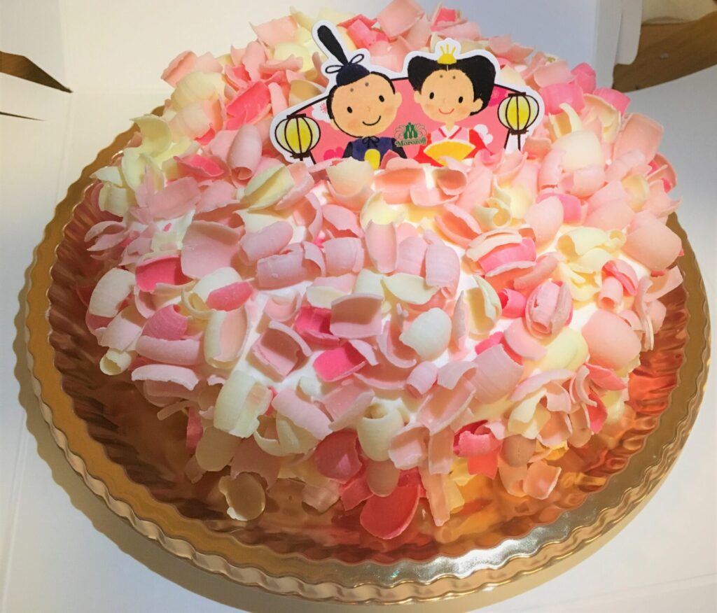 ひなまつりケーキ春てまり